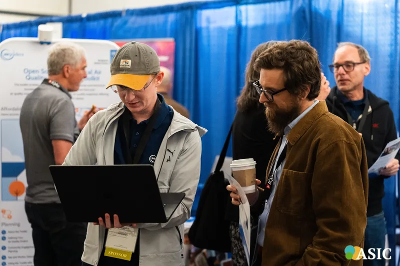 We were very active at the booth!