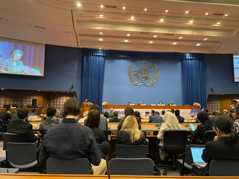 The opening plenary at the 12th Better Air Quality Conference