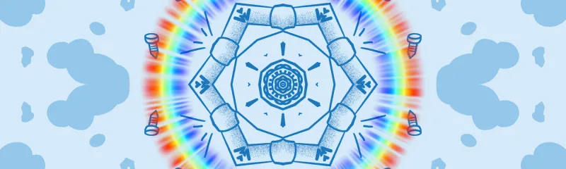 Some photo art based on the original illustration.