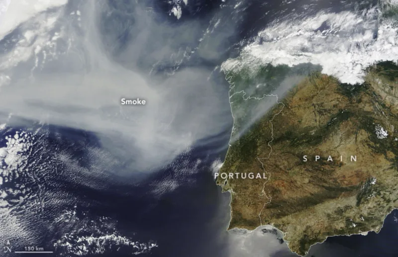 NASA Earth Observatory. (2023). Canadian smoke reaches Europe. Retrieved from https://earthobservatory.nasa.gov/images/151507/canadian-smoke-reaches-europe