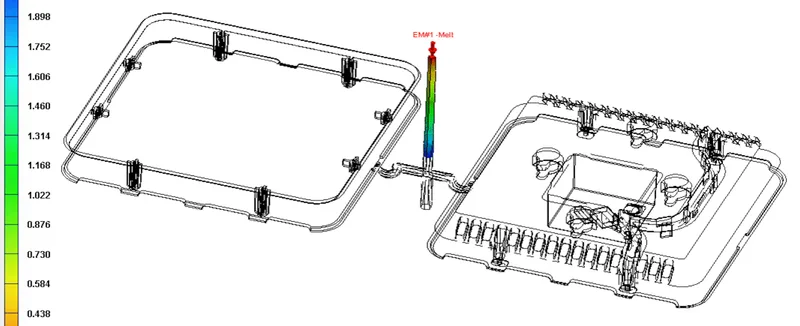 Mold Flow Simulation