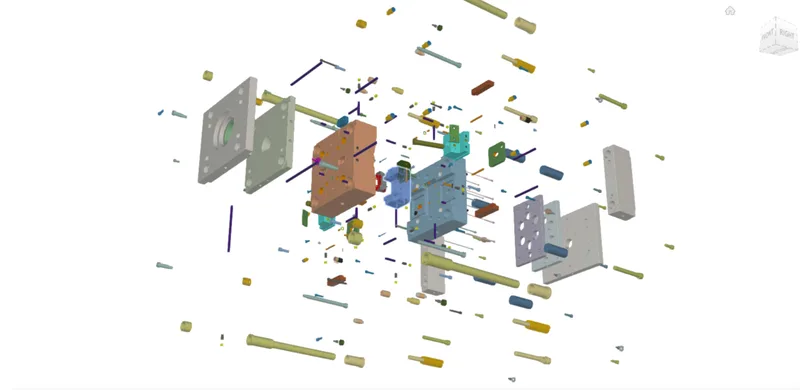 A look into the plastic injection mold of the AirGradient Go