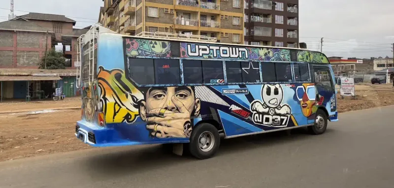 Some Impressions Driving through Nairobi