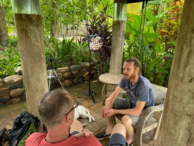 Namwah bananas from Organic Moon Farm