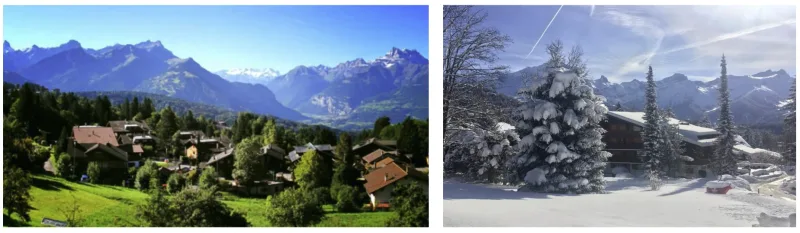 The clean air of Switzerland.