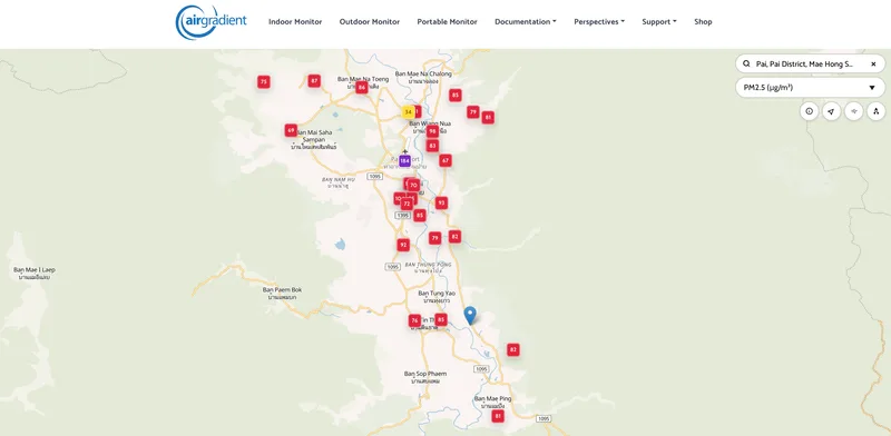Pai is Not Experiencing Haze. It is Experiencing a PM2.5 Crisis.
