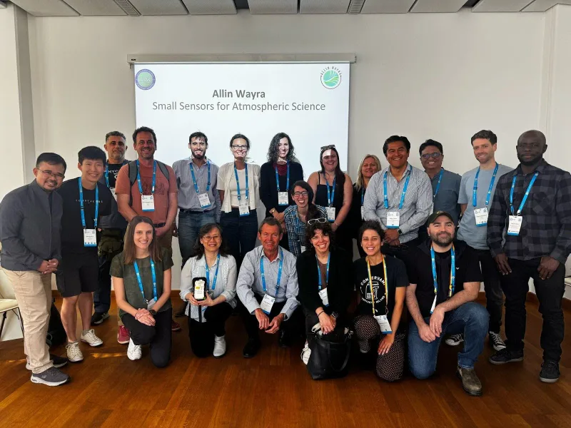 group photo of participants of the Allin Wayra Session