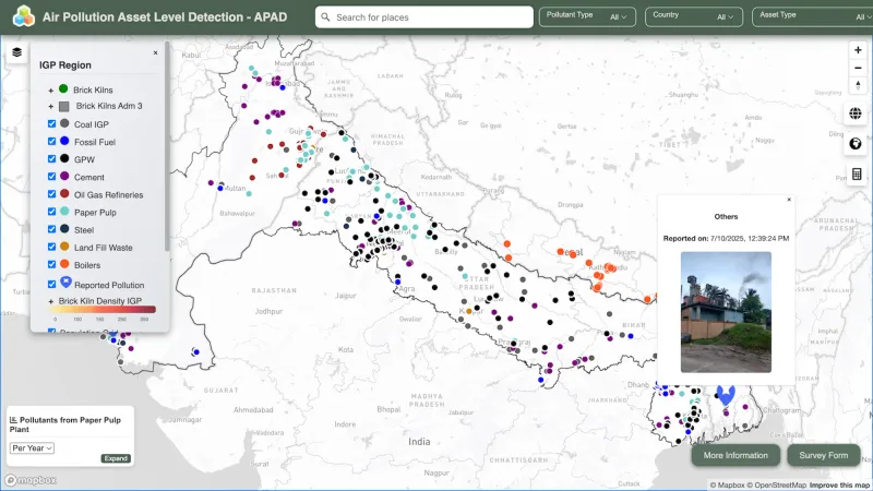 APAD: The App Putting Pollution Detection in Your Hands